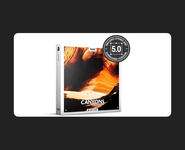 Boom Library - Canyons Stereo + Surround