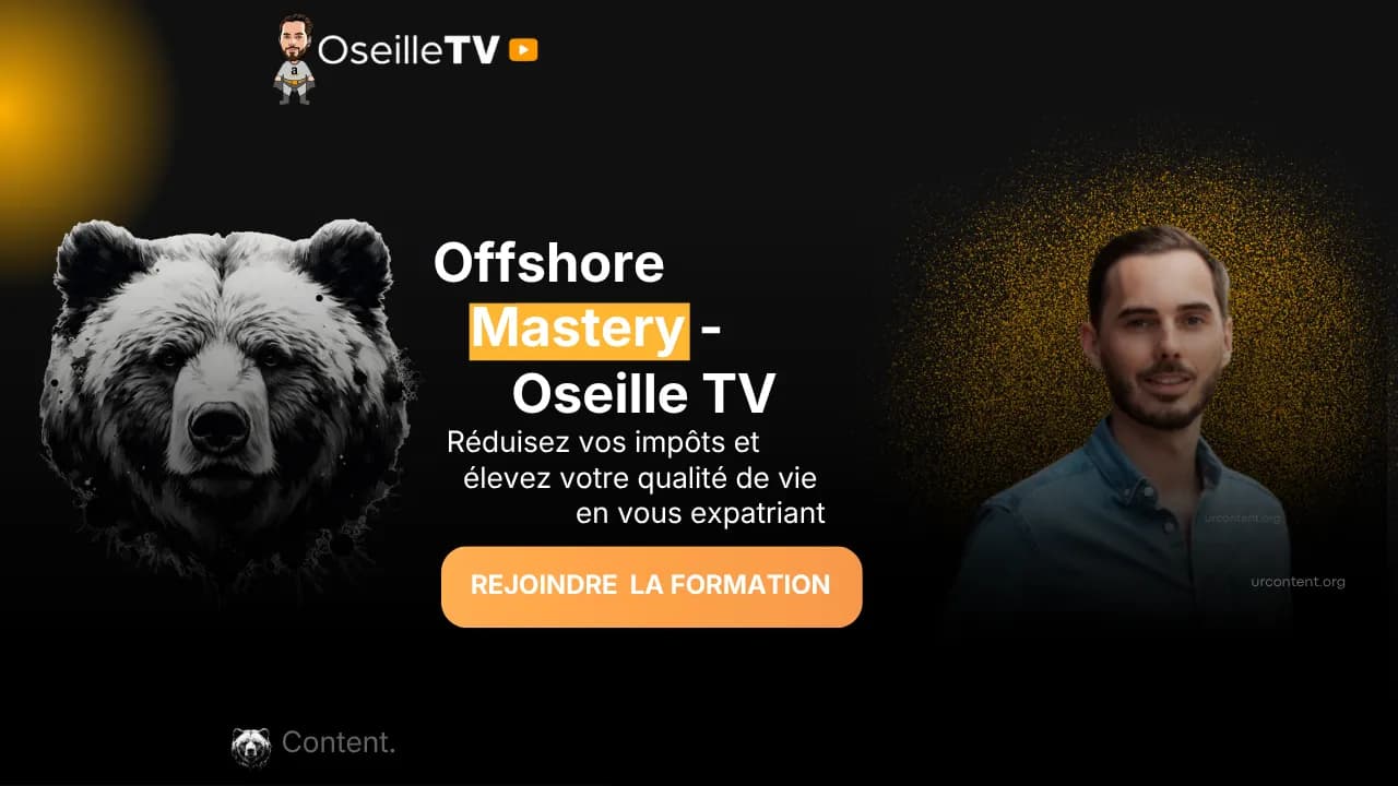 formation Offshore Mastery Oseille TV Julien expatriation