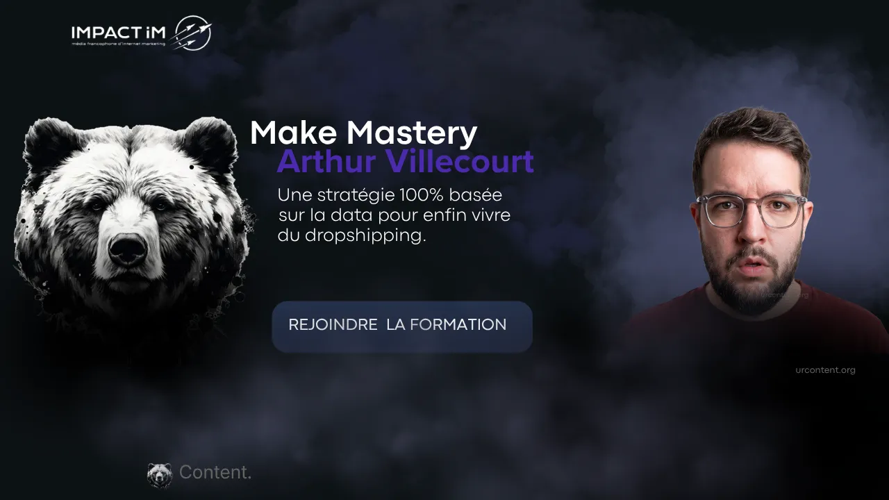 formation Make Mastery Arthur Villecourt Joanny Thevenin automatisation no-code Make